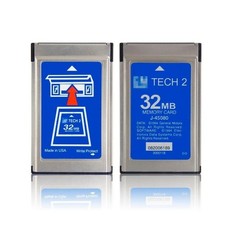 Carte technique 32 Mo pour GM Tech2 Saab 1999-2012 version anglaise