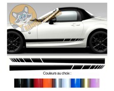 2 X BANDES STRIPES POUR MAZDA MX5 MIATA AUTOCOLLANT STICKER BD573N-30