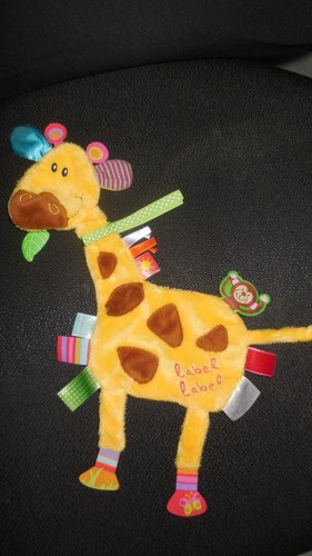 310c doudou plat girafe jaune - 310c/,