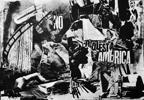 Emilio vedova affiche no a - vedova,, affiche,