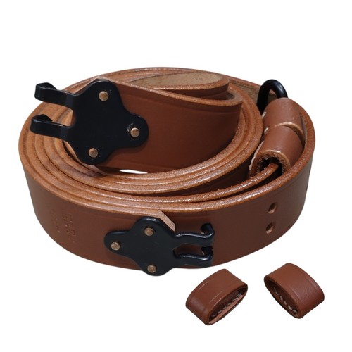 élingue transport cuir - Élingue, en