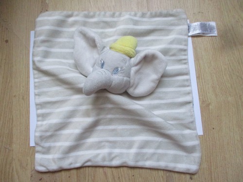 Doudou plat carré - , éléphant