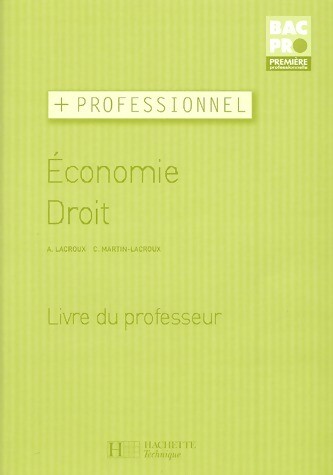 Economie droit 1ère - economie, pro