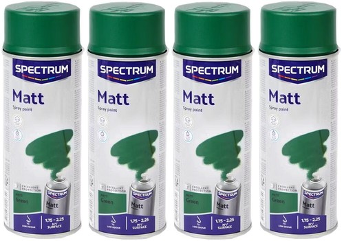 Lot bombes peinture vert - 4,