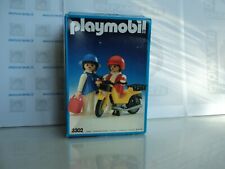 PLAYMOBIL vintage city life ménagères vélomoteur set 3302 de 1986 / boîte