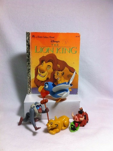 Lion king toy figures - king, and