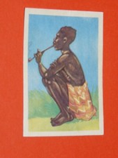 CHROMO 1952 ROZAN & CHIEN QUI SAUTE SERIE#13 AFRIQUE EQUATORIALE #1 BATEKE
