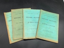 Livret instruction artillerie Histoire militaire 1870-1914  WW1 1914 1918