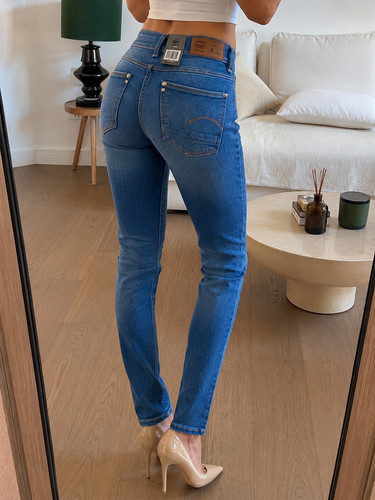 Jean star raw lynn - lynn, mid