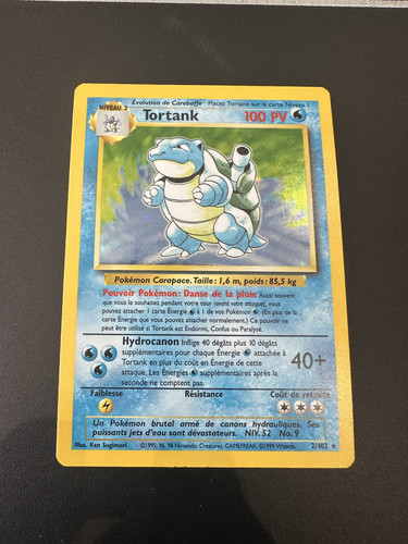 Carte pokémon tortank 2 102 - :, 2/102
