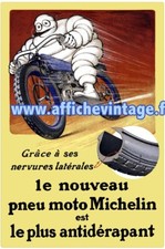 affiche poster michelin