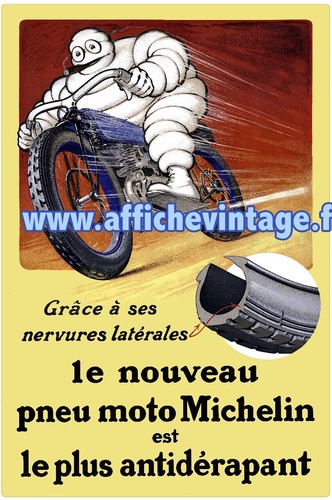 Affiche poster michelin - affiche,