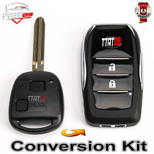 COQUE CLÉ POUR TOYOTA COROLLA CELICA RAV4 YARIS KIT DE CONVERSION LAME TOY43