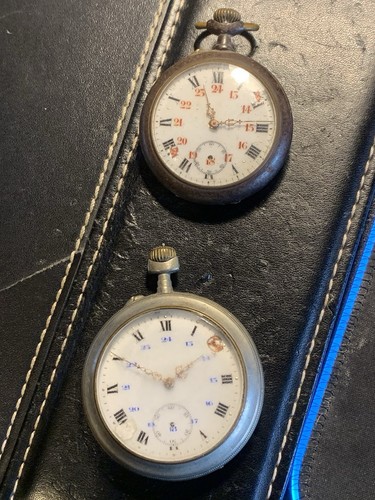 Lot deux montres gousset - deux,