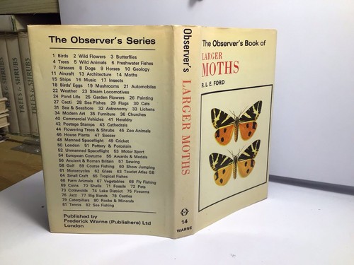 Observers book larger moths - book, of