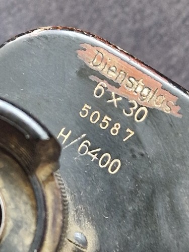 Wwii german 6x30 dienstglas - 6x30,