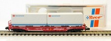 ROCO 25214 ECHELLE N 1/160 DB WAGON KANGOUROU KOMBI WAGGON + CONTENEURS + BOITE