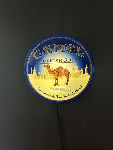 Vintage lighted round camel - vintage,