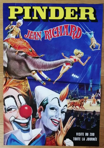 Pinder affiche cirque - affiche,
