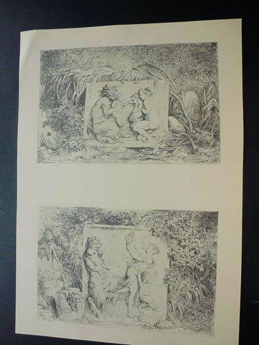 Gravure bacchanales - n/b, 19°: