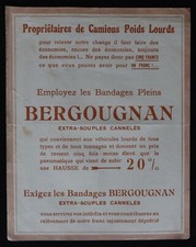 Publicité bergougnan camion - bergougnan,