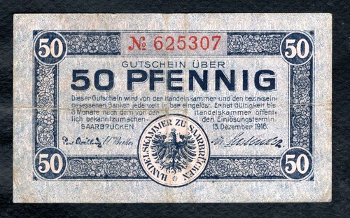 Allemagne notgeld pfenning - notgeld, 50