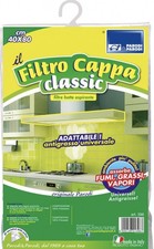 Filtre hotte aspirante cuisine 40 x 80 cm absorbe fumé graisse vapeur