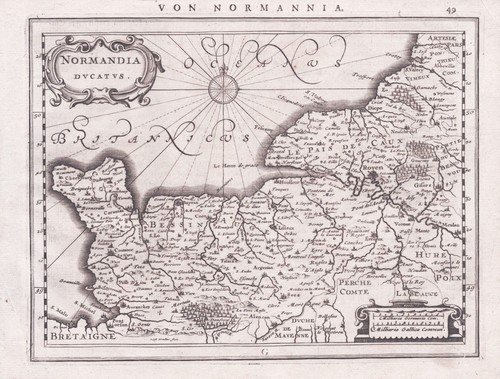 Normandie france carte - france,