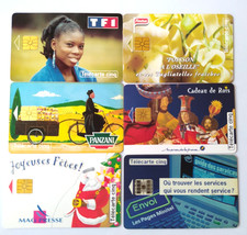 FRANCE 6 TELECARTES 5 UNITES