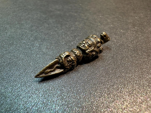Pendentif phurba laiton - pendentif,