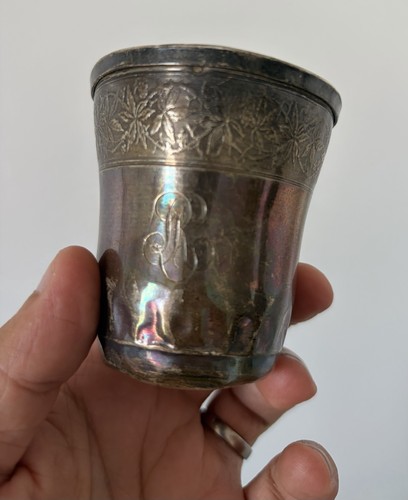 Ancienne timbale argent - ancienne, en