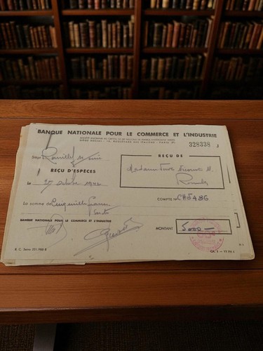 Lot reçus espèces banque - d'espèces,