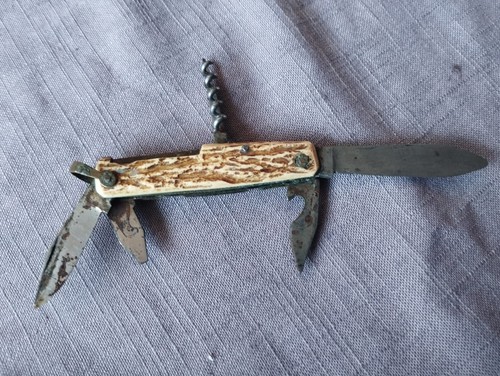 Ancien couteau poche pliant - poche,
