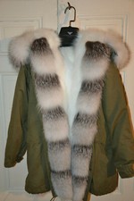 Fox fur lined Parka with fur