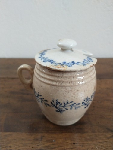 Joli petit pot moutarde - petit,