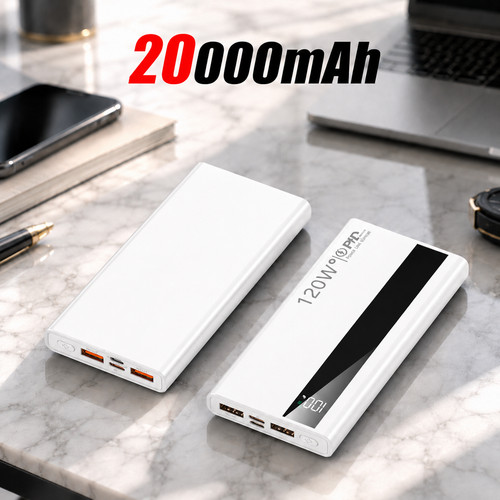 Batterie externe 20000mah 45w - batterie,