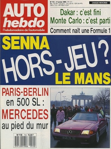 Auto hebdo 710 1990 - auto,