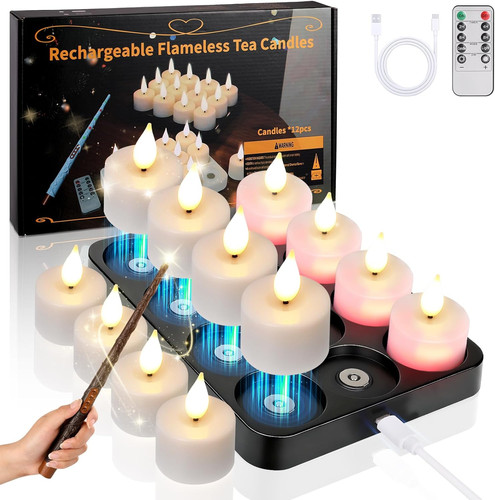 Bougie chauffe plat led - chauffe,