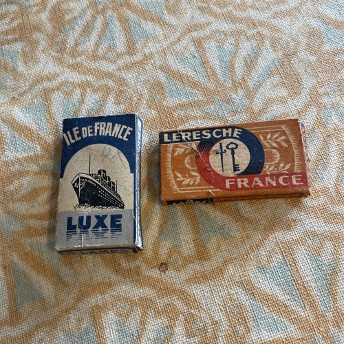 Lames rasoir anciennes - lames, de