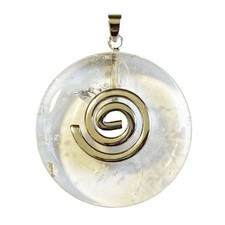 Pendentif Cristal de Roche -