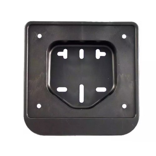Porte plaque universel noir - plaque,