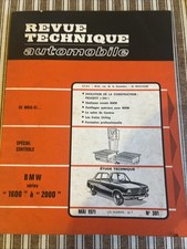 REVUE TECHNIQUE BMW  2002 ti 1600 2 ti 1800 2000 tilux 2000 c cs Rta Bmw 
