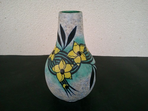 Vase ceramique art deco - en,