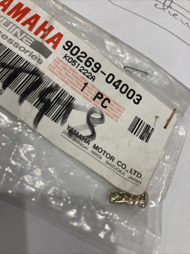Yamaha 90269 04003 rivet - 90269-04003,