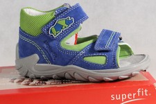 Superfit Sandale Ll Bleu/Vert