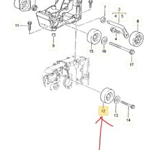 Nouveau Poulie D'Idler Porsche