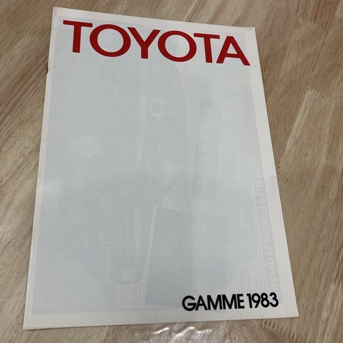 Toyota 1983 starlet - starlet, tercel