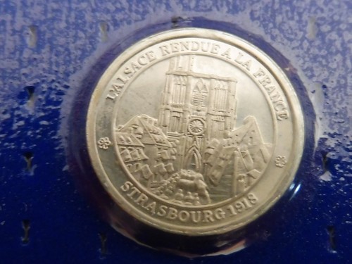 Superbe mini médaille argent - mÉdaille,