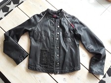 Blouson en cuir véritable