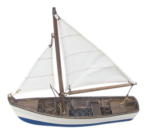 Bateau pêche bois 16 x - bois,